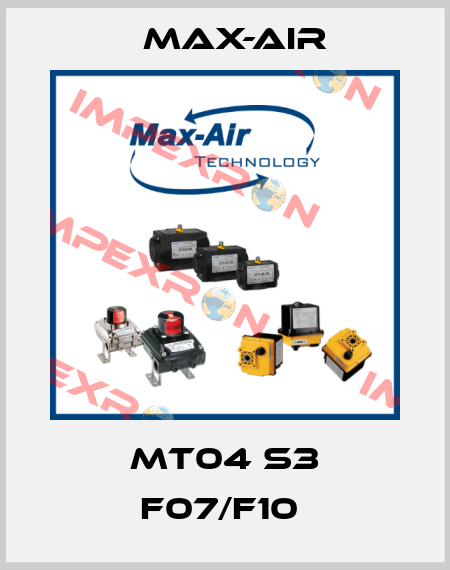 MT04 S3 F07/F10  Max-Air