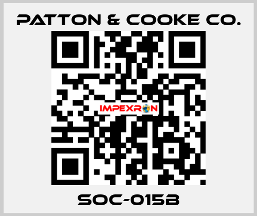 SOC-015B Patton & Cooke Co.