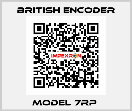 Model 7RP  British Encoder