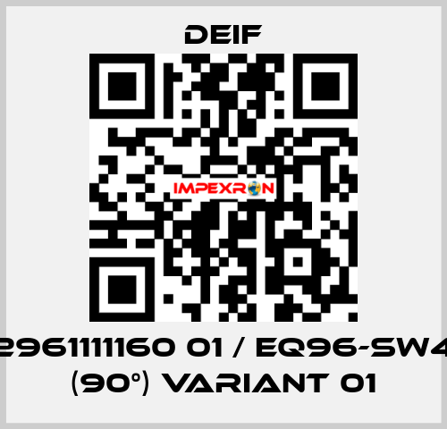 2961111160 01 / EQ96-sw4 (90°) Variant 01 Deif