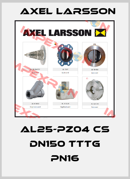 AL25-PZ04 CS DN150 TTTG PN16 AXEL LARSSON