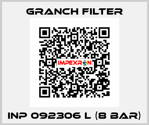 INP 092306 L (8 bar) GRANCH FILTER