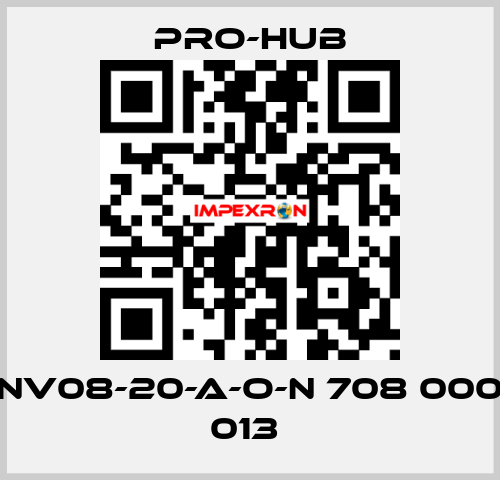 NV08-20-A-O-N 708 000 013  Pro-Hub