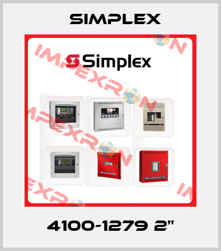 4100-1279 2" Simplex