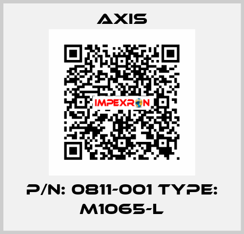 P/N: 0811-001 Type: M1065-L Axis