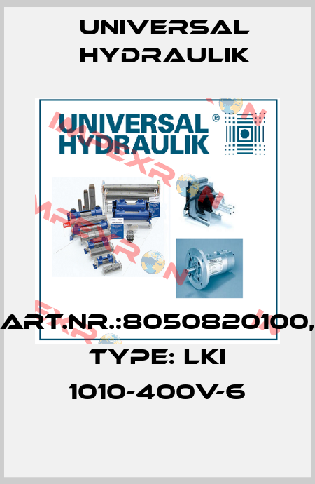 Art.Nr.:8050820100, Type: LKI 1010-400V-6 Universal Hydraulik
