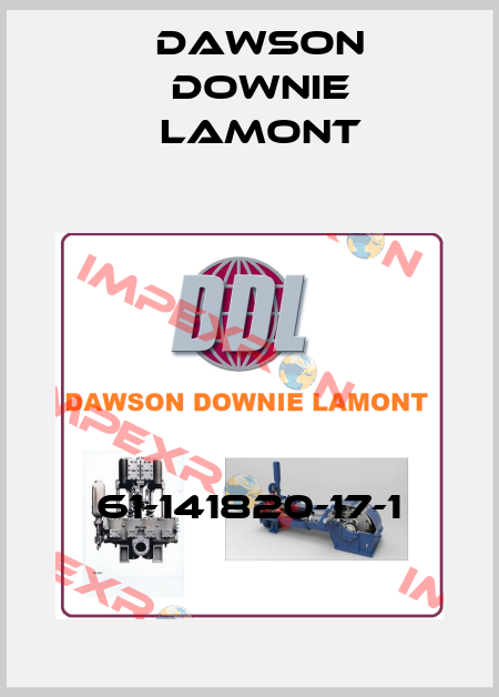 61-141820-17-1 Dawson Downie Lamont
