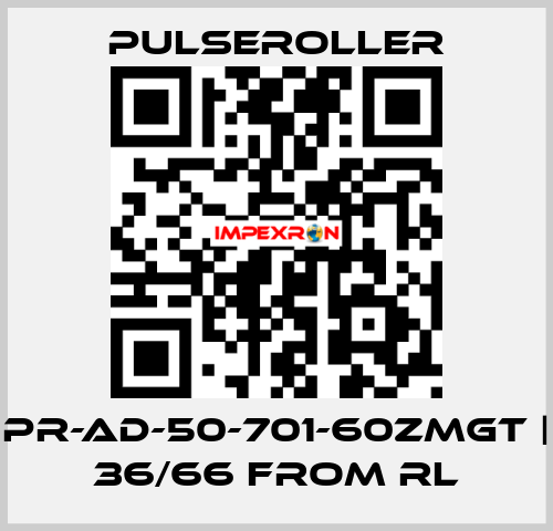 PR-AD-50-701-60ZMGT | 36/66 from RL PULSEROLLER