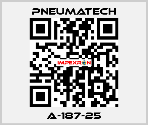 A-187-25 Pneumatech