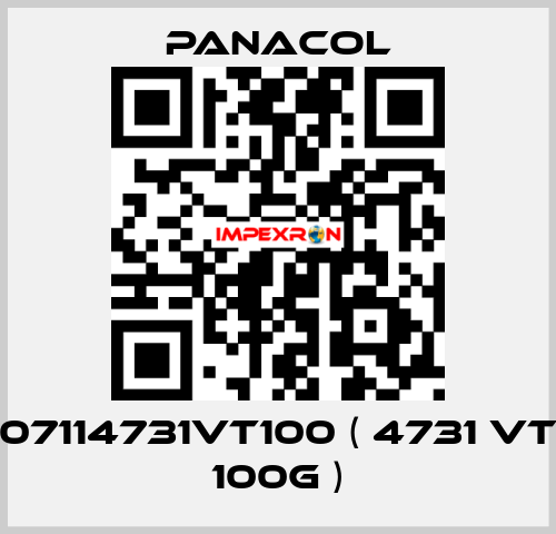 07114731VT100 ( 4731 VT 100g ) Panacol