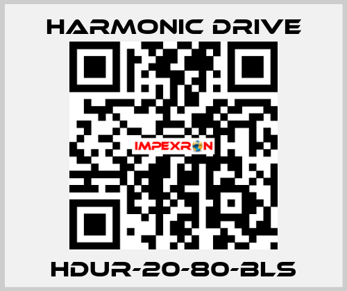 HDUR-20-80-BLS Harmonic Drive