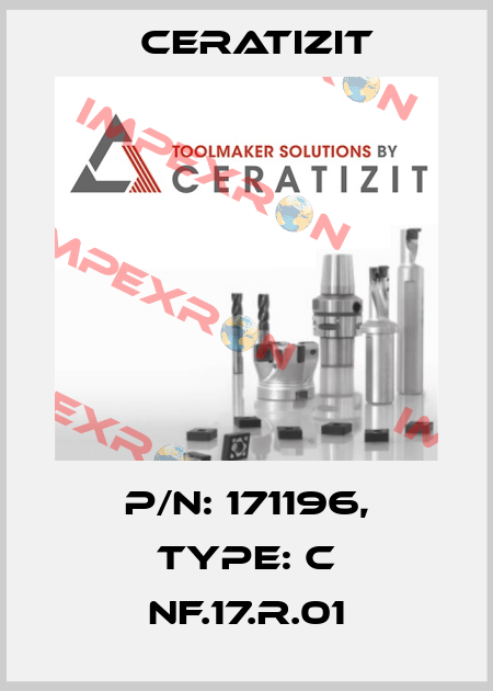 P/N: 171196, Type: C NF.17.R.01 Ceratizit