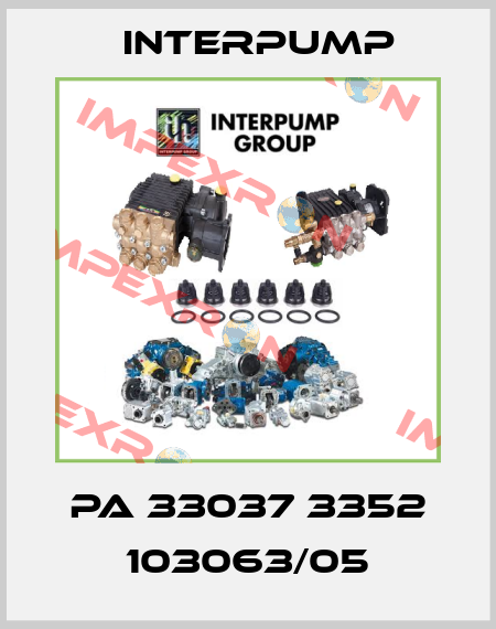 PA 33037 3352 103063/05 Interpump
