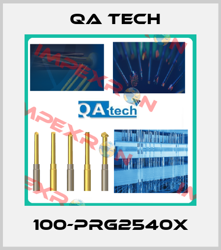 100-PRG2540X QA Tech