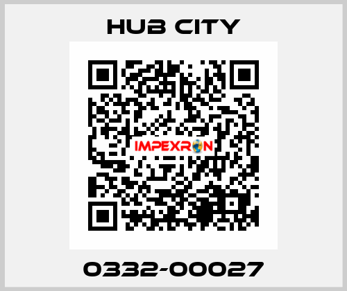 0332-00027 Hub City