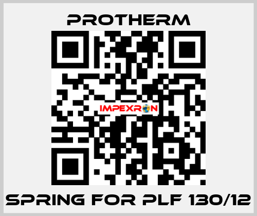 Spring For PLF 130/12 PROTHERM