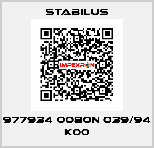 977934 0080N 039/94 K00 Stabilus