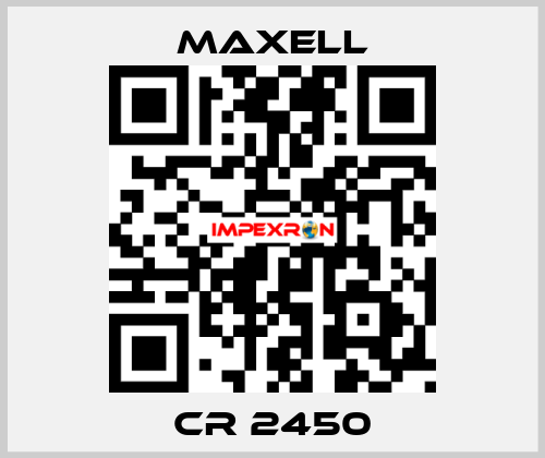 CR 2450 MAXELL