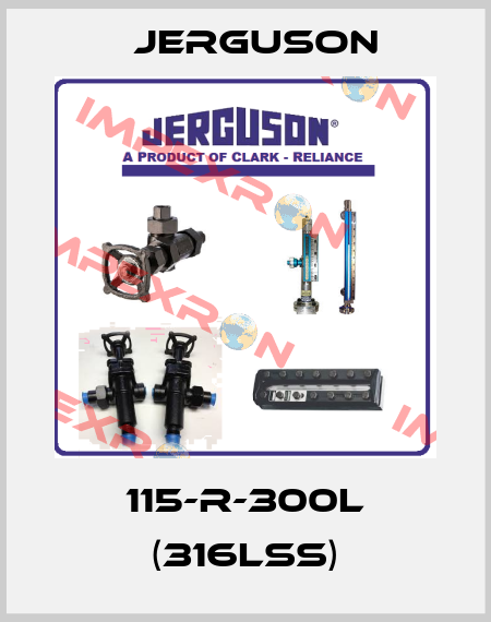 115-R-300L (316LSS) Jerguson