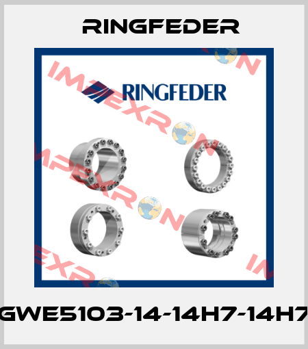 GWE5103-14-14H7-14H7 Ringfeder