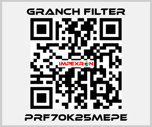 PRF70K25MEPE GRANCH FILTER