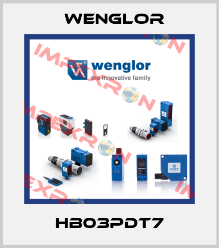HB03PDT7 Wenglor