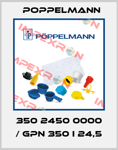 350 2450 0000 / GPN 350 I 24,5 Poppelmann