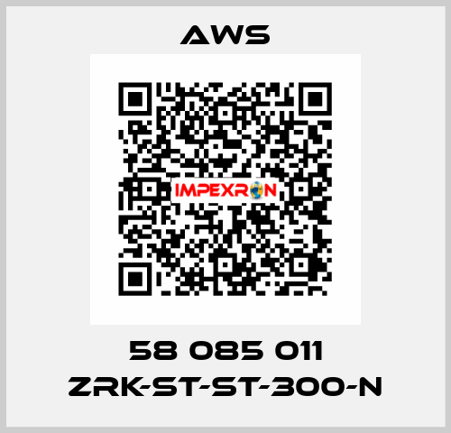 58 085 011 ZRK-ST-ST-300-N Aws