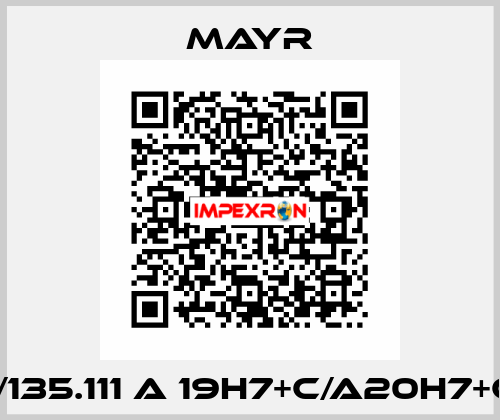 1/135.111 A 19H7+C/A20H7+C Mayr