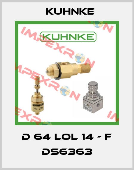 D 64 LOL 14 - F DS6363 Kuhnke