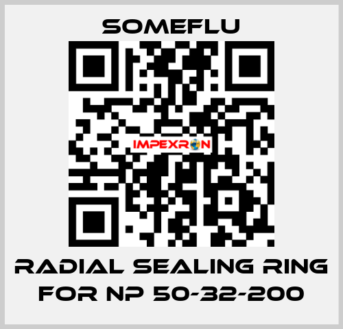 RADIAL SEALING RING for NP 50-32-200 SOMEFLU