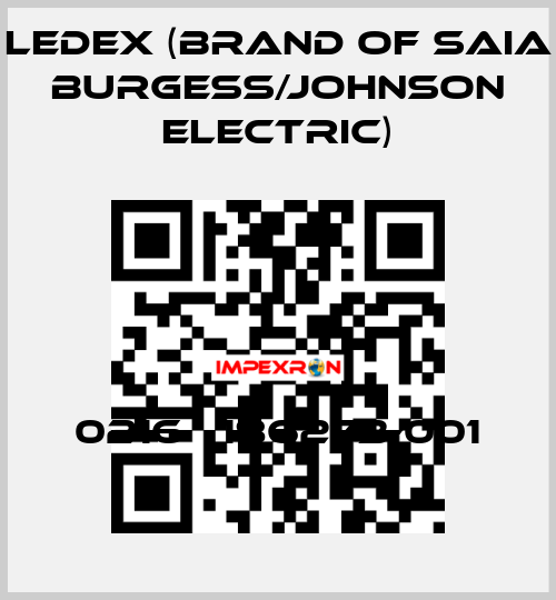 0216   186273-001 Ledex (brand of Saia Burgess/Johnson Electric)