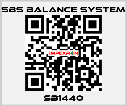 SB1440 SBS BALANCE SYSTEM