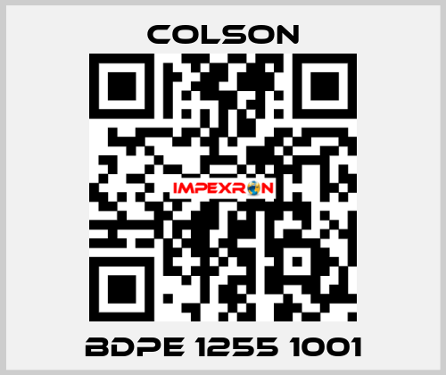 BDPE 1255 1001 Colson