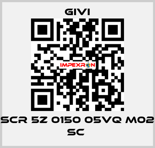 SCR 5Z 0150 05VQ M02 SC  Givi