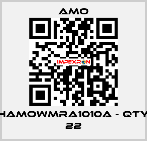 HAMOWMRA1010A - Qty 22 Amo