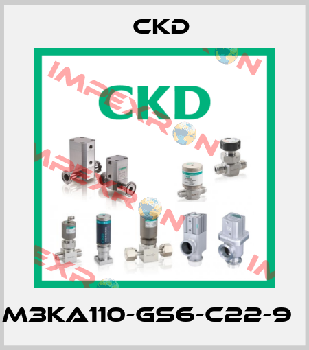 M3KA110-GS6-C22-9連 Ckd