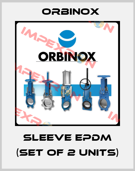 Sleeve EPDM (Set of 2 units) Orbinox