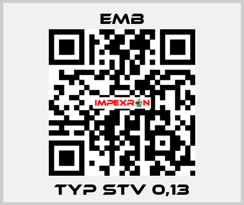 Typ STV 0,13 Emb