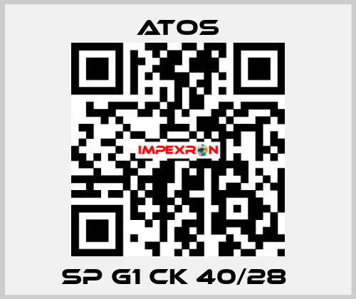 SP G1 CK 40/28  Atos