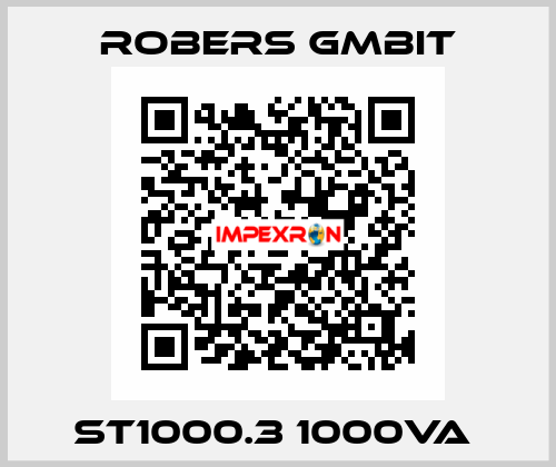 ST1000.3 1000VA  Robers Gmbit