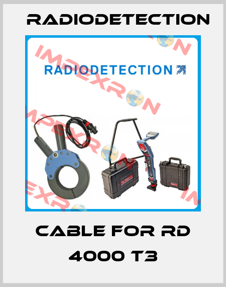 cable for RD 4000 T3 Radiodetection