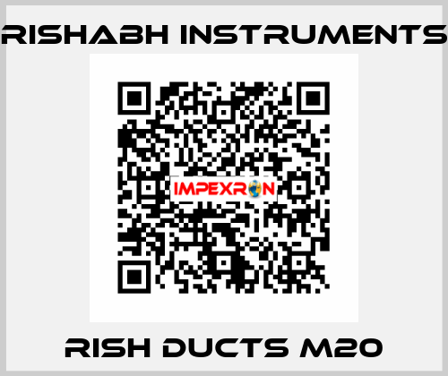 RISH DUCTS M20 Rishabh Instruments
