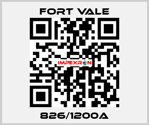 826/1200A Fort Vale