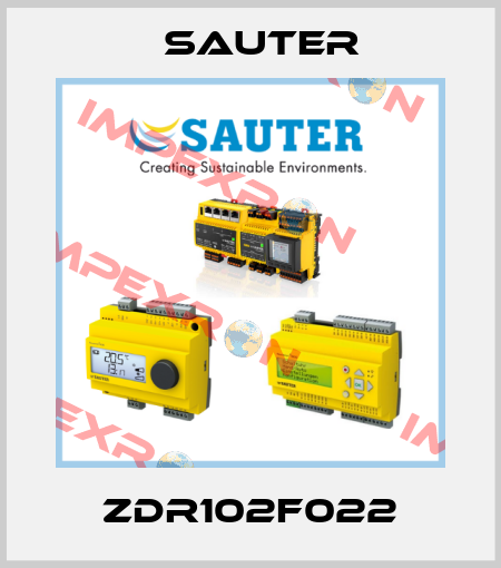 zdr102F022 Sauter