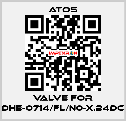 Valve for DHE-0714/Fl/N0-X.24DC Atos