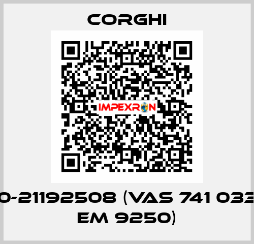 0-21192508 (VAS 741 033 EM 9250) Corghi