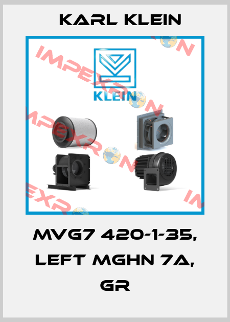 MVG7 420-1-35, LEFT MGHN 7A, GR Karl Klein
