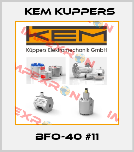 BFO-40 #11 Kem Kuppers