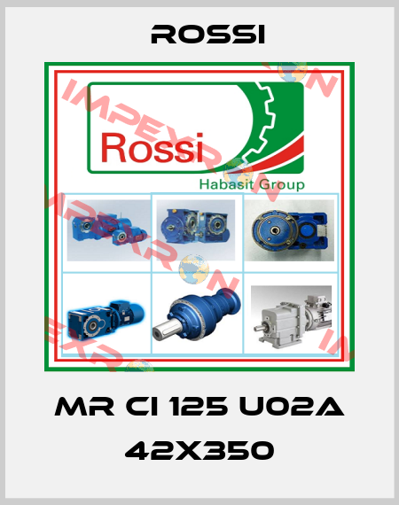 MR CI 125 U02A 42X350 Rossi